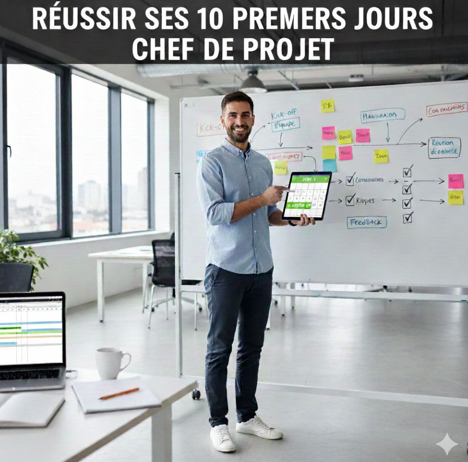 Comment réussir ses 10 premiers jours chef de projet