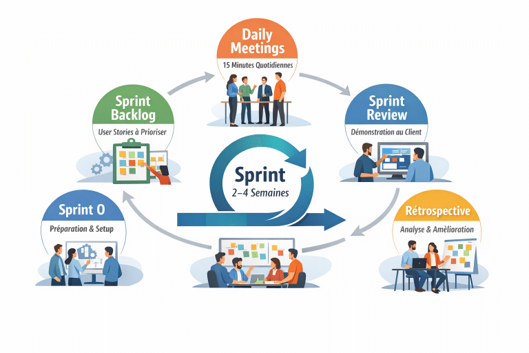 Méthode agile scrum : guide ultime