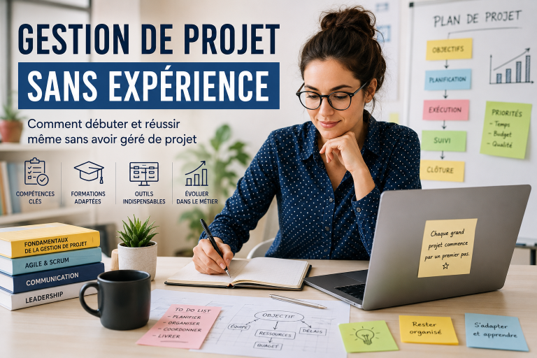 gestion de projet sans expérience