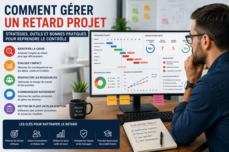 comment gérer un retard projet